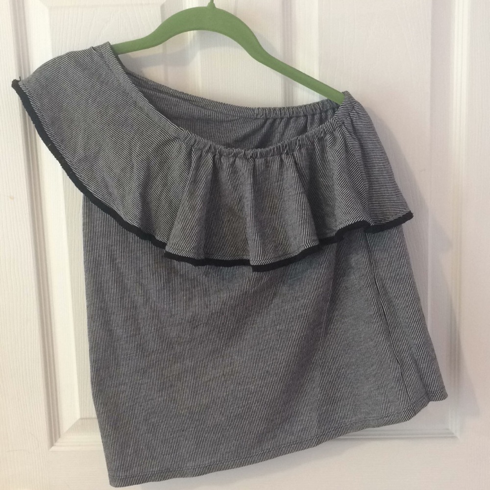 Loft one shoulder tank top